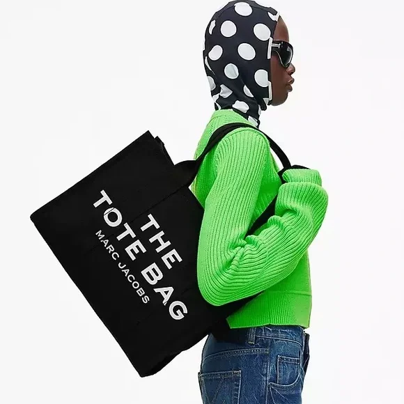 marc jacobs the canvas large tote bag - black - Picture 6 of 13